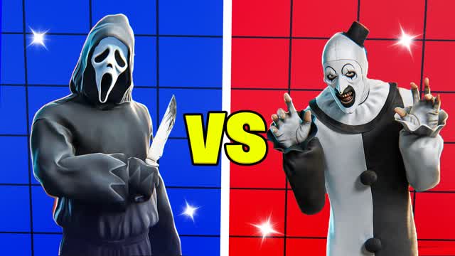 CRAZY GHOSTFACE VS BOO RED VS BLUE🔴🔵