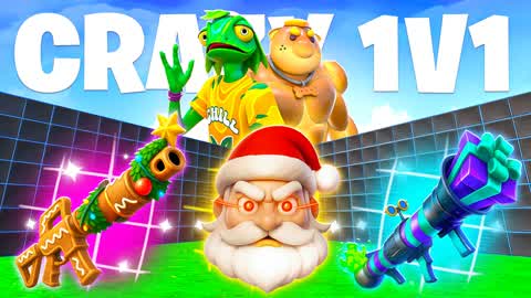 CRAZY 1V1 FFA - ALL GUNS & RIDES