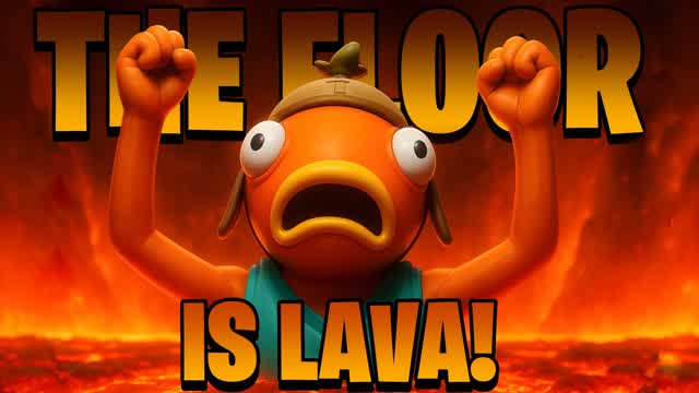 FLOOR IS LAVA 🔥 PARKOUR OBBY