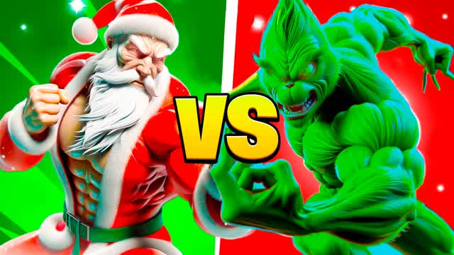 🎅 SANTA VS GRINCH! 🐸