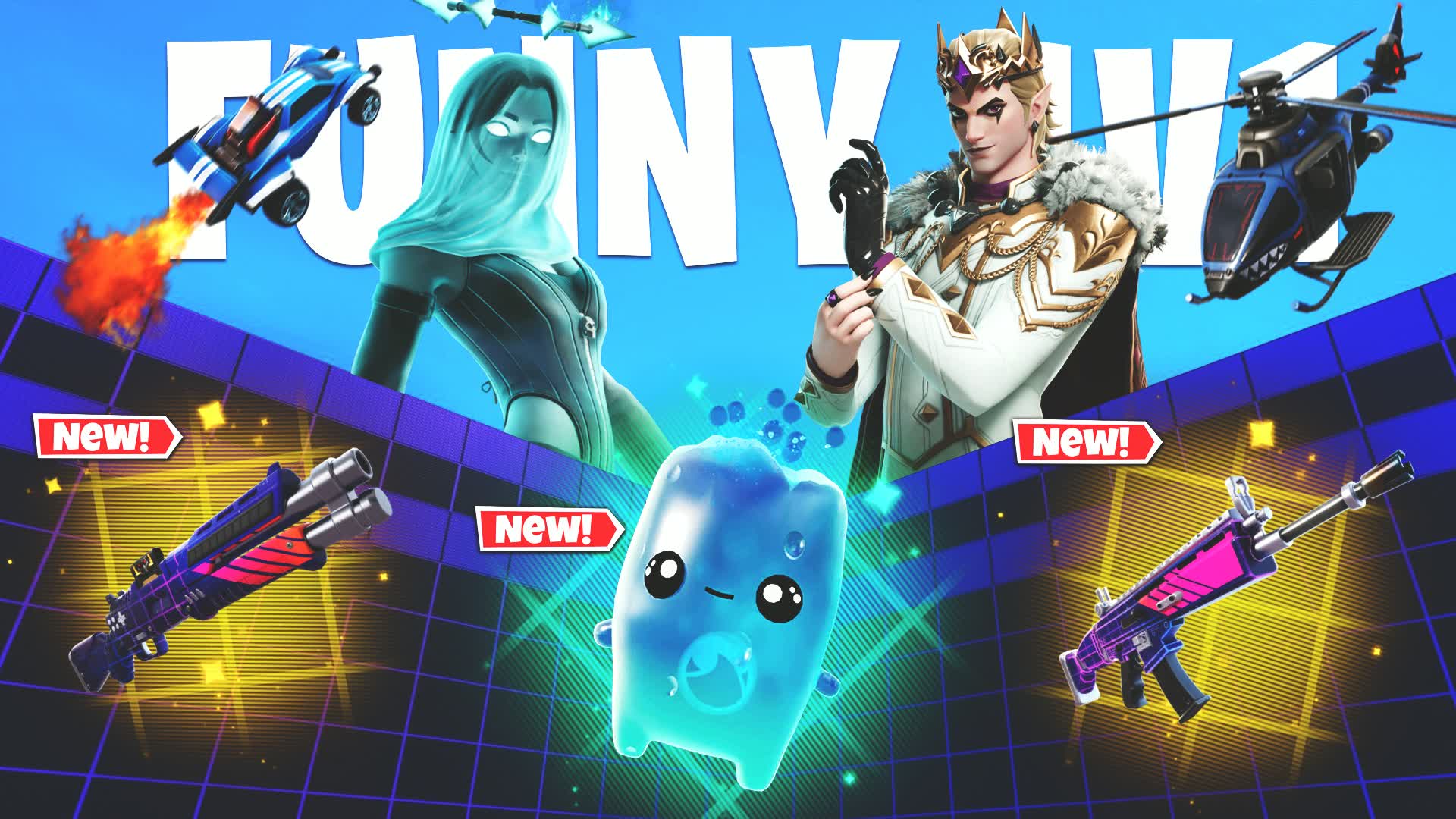 FALL 1V1 ALL GUNS AND VEHICLES