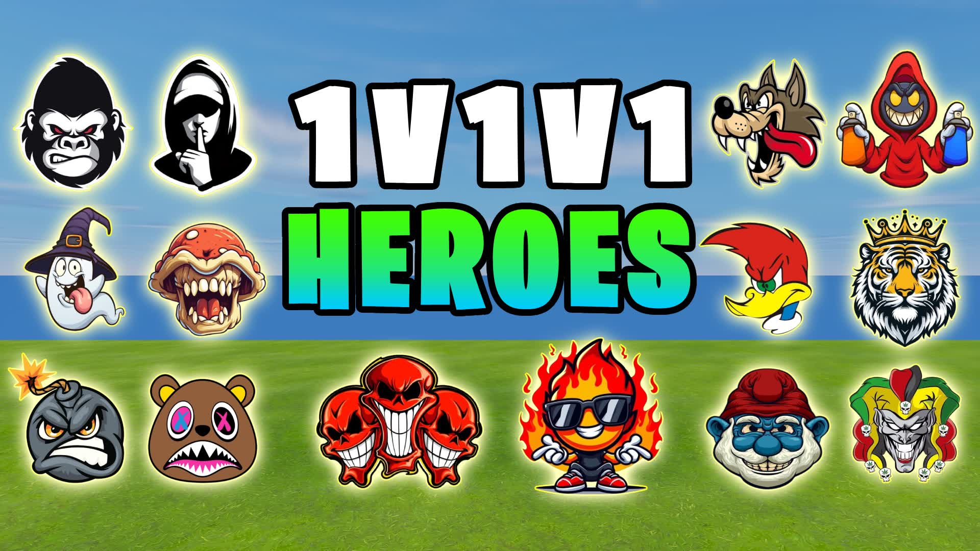 1v1v1 Heroes 1V1