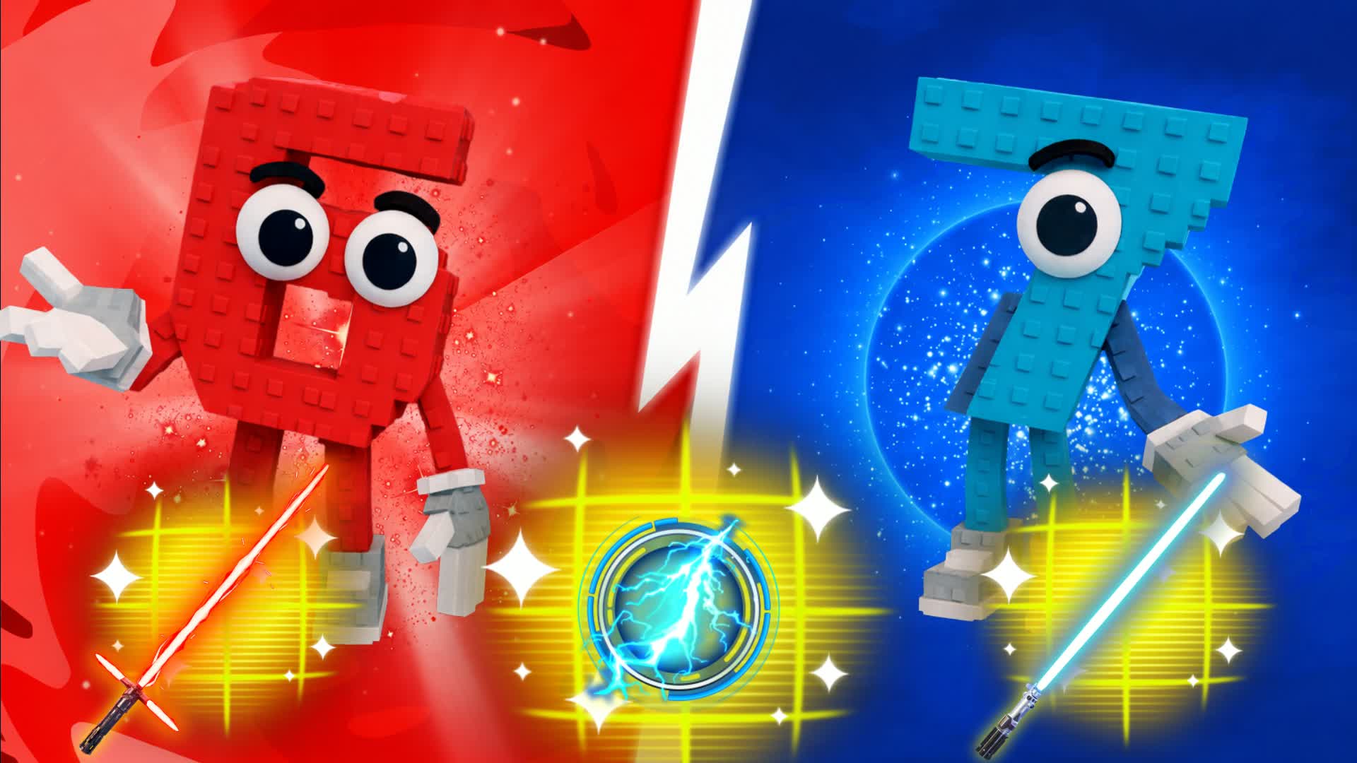 RED VS BLUE STAR WARS {BY BRAIN77}