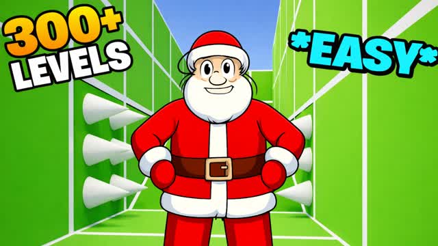 🎄SNOWY SUPER EASY PARKOUR 300+🎄