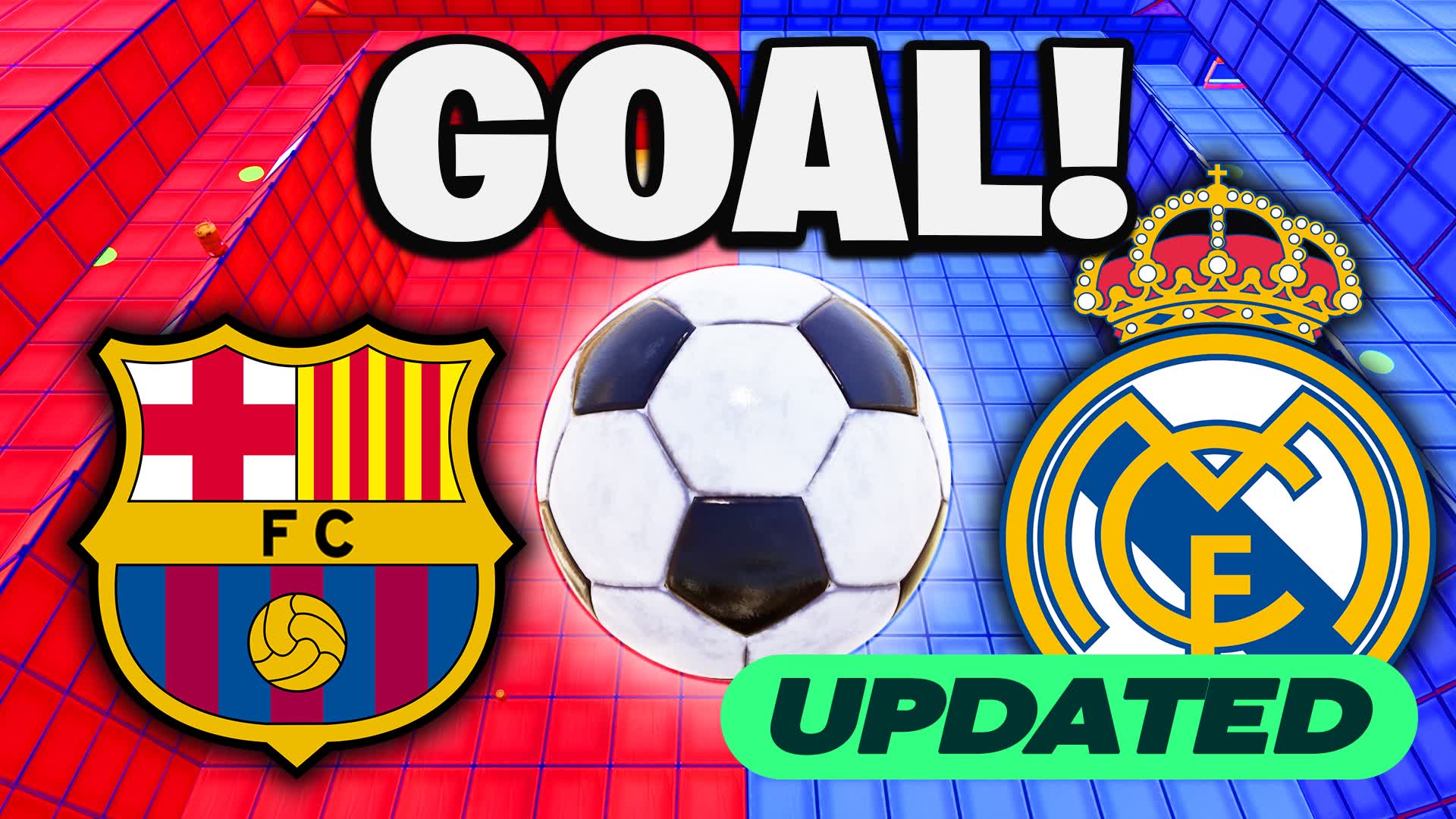 GOAL BARCA VS REAL FOOTBALL PHYSICS