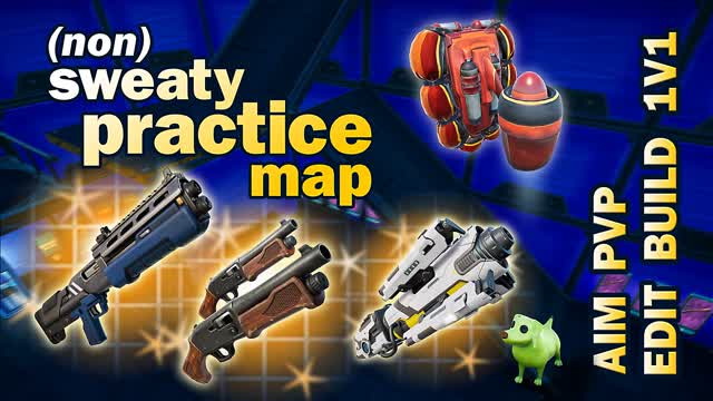 non sweaty practice map - edit build aim