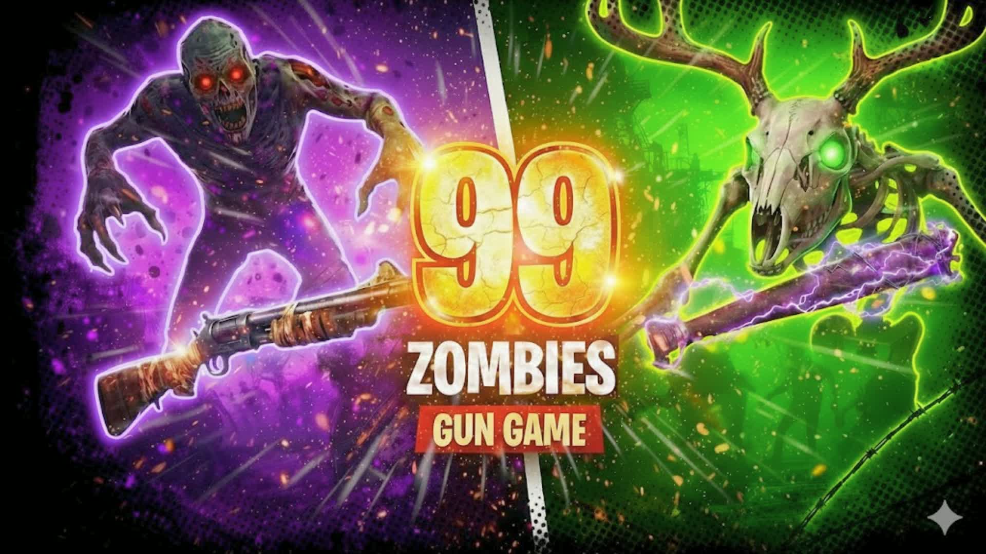 99 ZOMBIES Gun Game 🧟‍♂️🔥