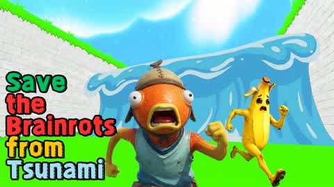 Save the Brainrots from Tsunami