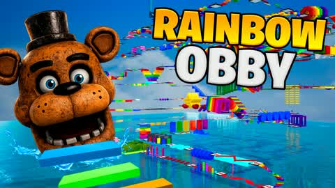 ⭐300+ LEVEL RAINBOW OBBY🌈