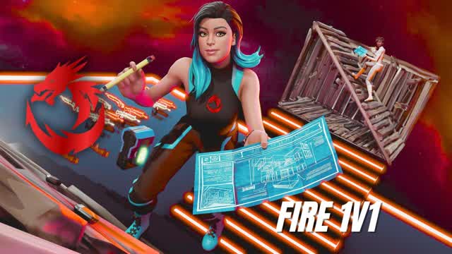 FIRE 1V1 BUILD FIGHTS