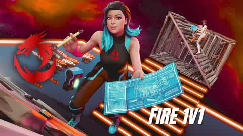 FIRE 1V1 BUILD FIGHTS