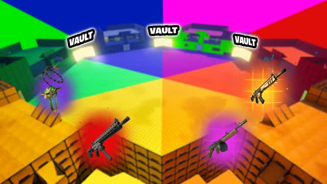 CRAZY RAINBOW TEAM DEATHMATCH