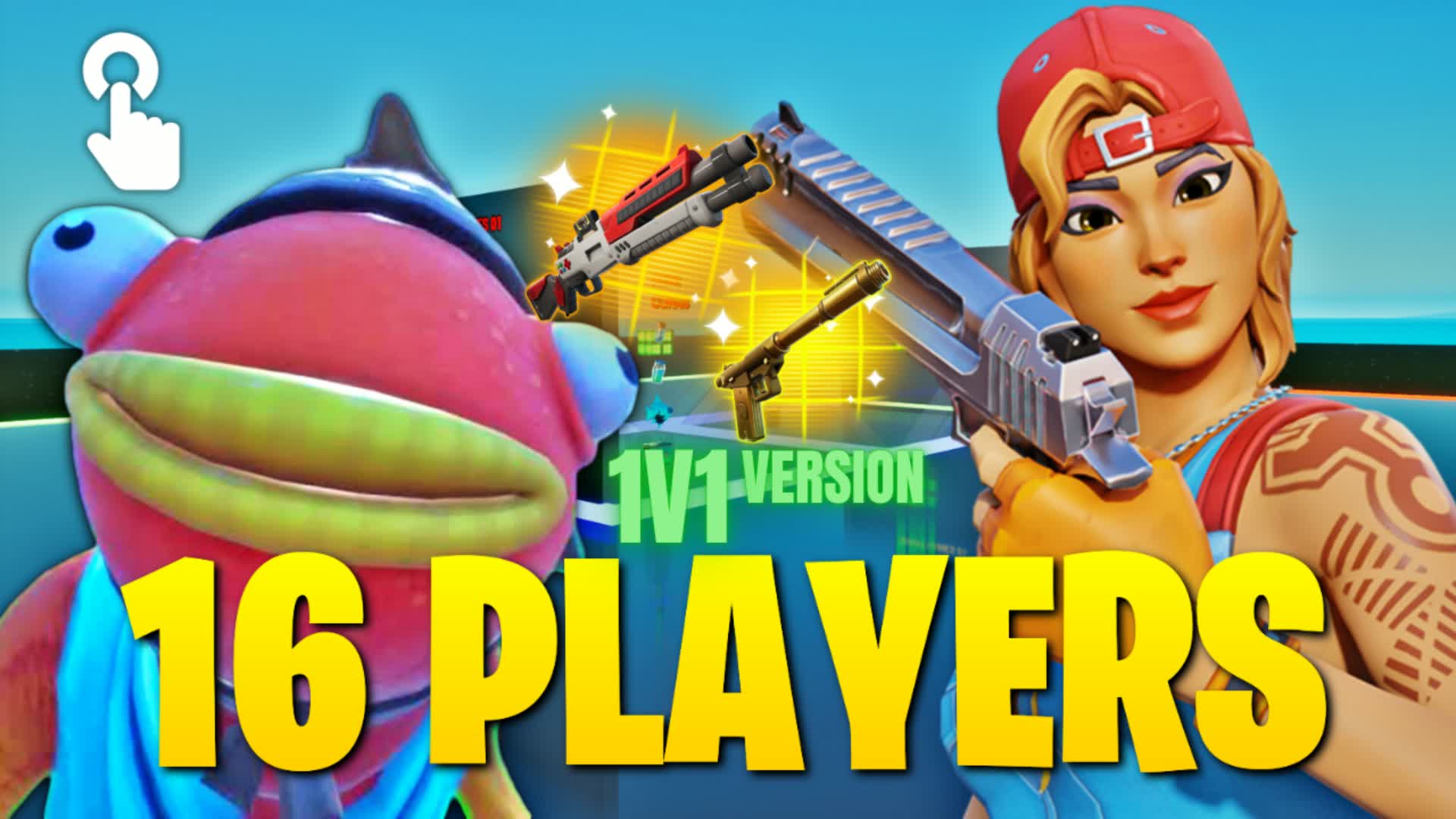 16 PLAYERS PARTY BUILD FIGHTS