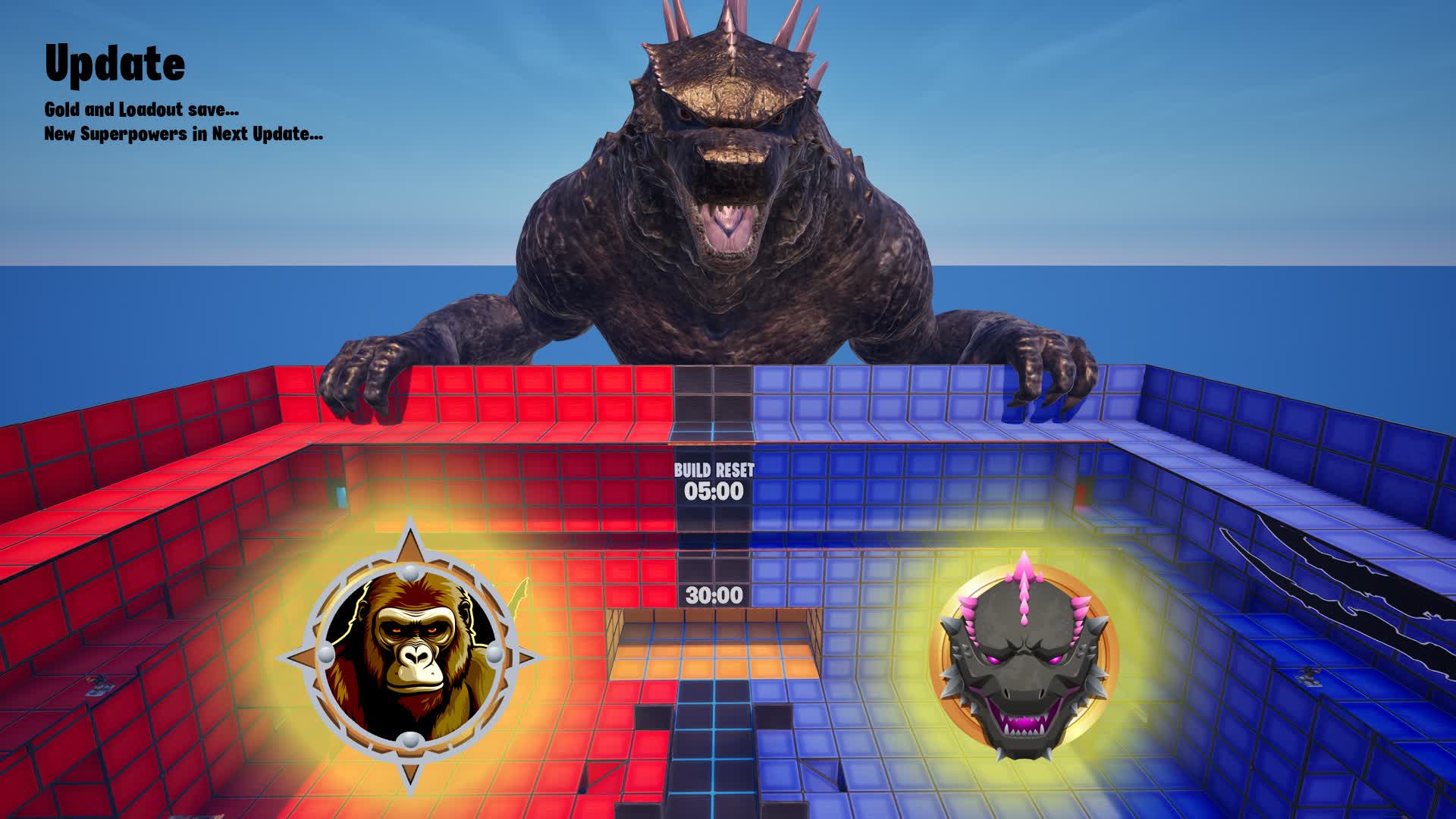 RED VS BLUE GODZILLA 🔴🔵