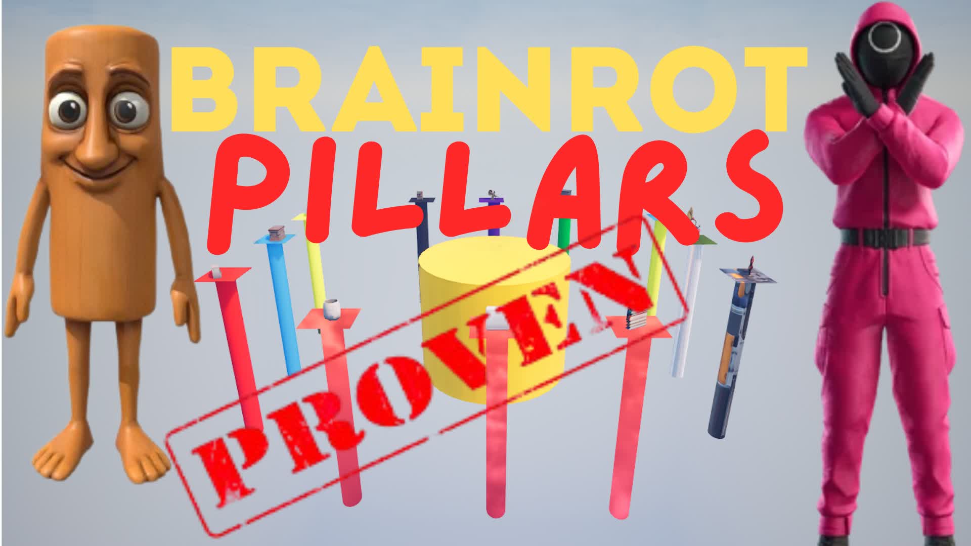 *BRAINROT* Pillars 😱🤣 #zapperboy