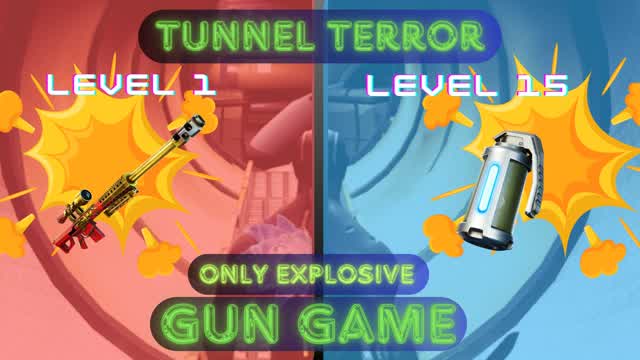 Capture 1 – Tunnel Terror: Explosive Only Gun Game