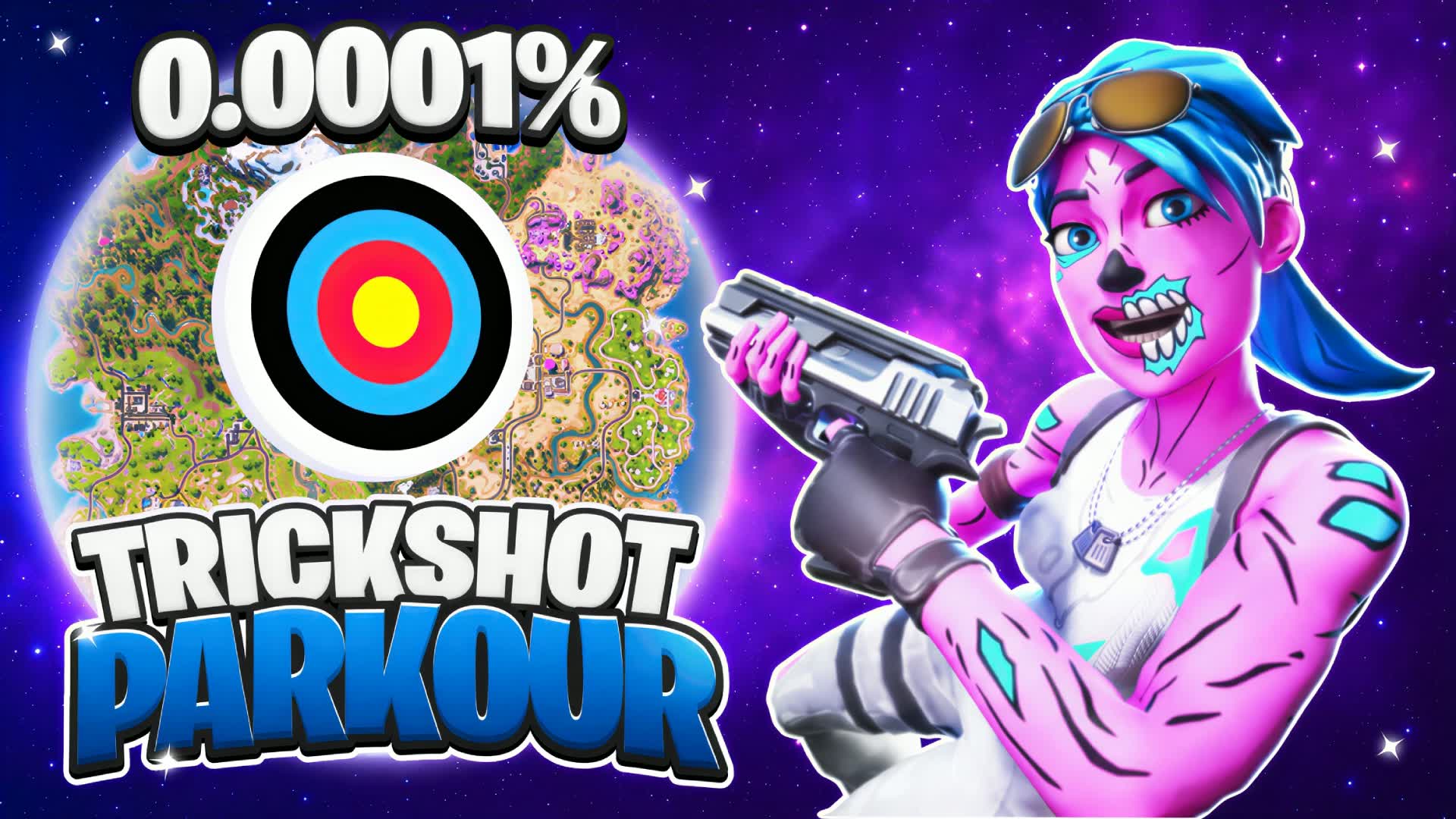 CRAZY TRICKSHOT PARKOUR🎯(60 LEVELS)
