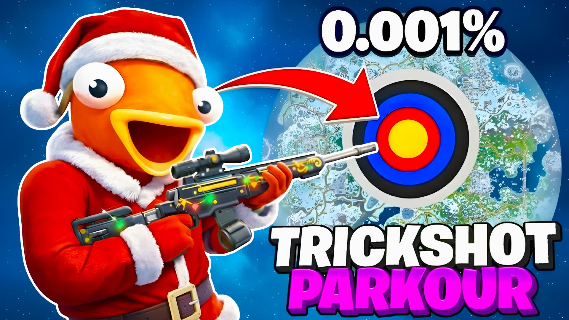 MEGA TRICKSHOT PARKOUR 100+🎯