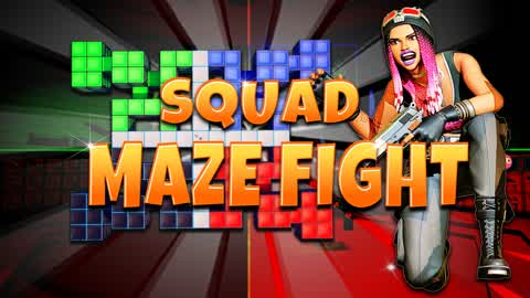 🪓4 vs 4 MAZE BUILD FIGHT🔨