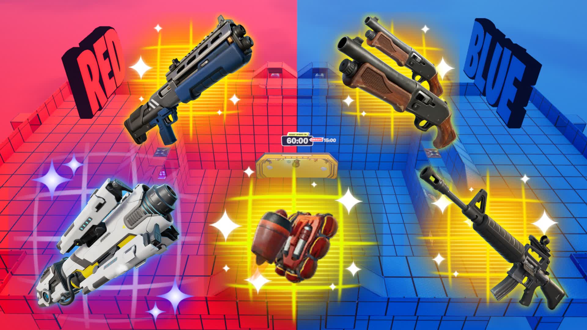 VORTEX RED VS BLUE 🔵🔴