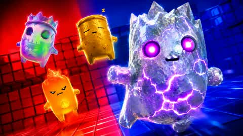 BLUE VS RED FIRE PEAK 🔵🔴