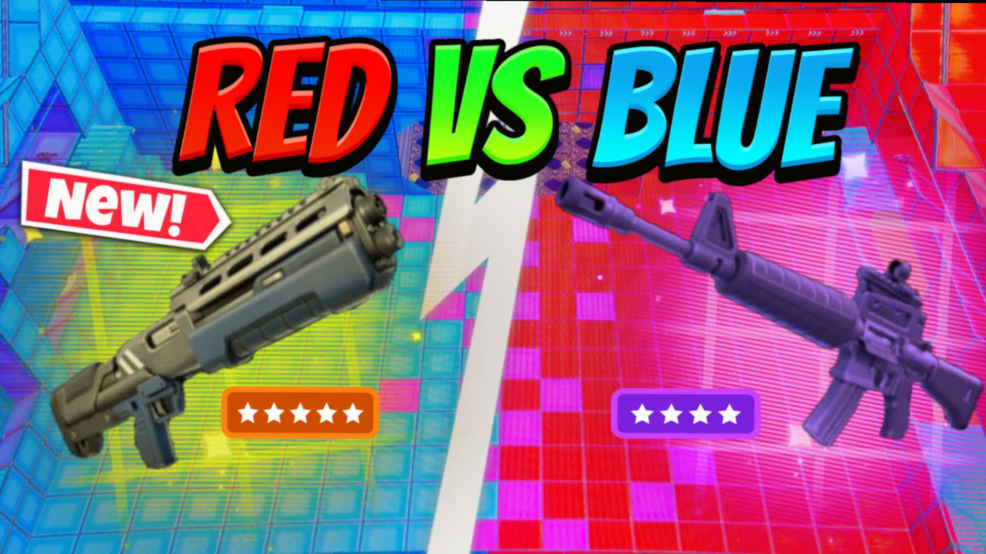 NEW CRAZY RED VS BLUE!!! loshm1