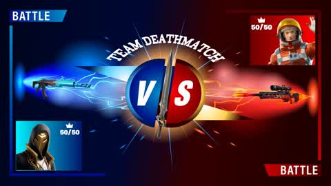 10 vs 10 Island Team Deathmatch