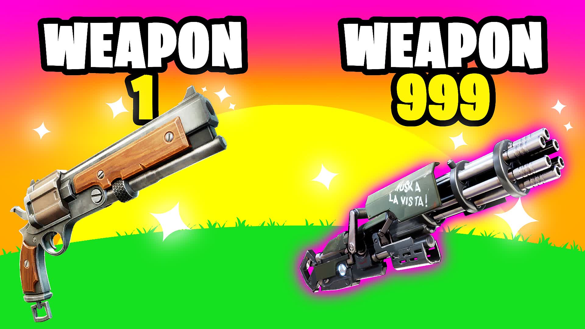 😎 GUN GAME FUN 🔫  SUPER ONE SHOT FFA