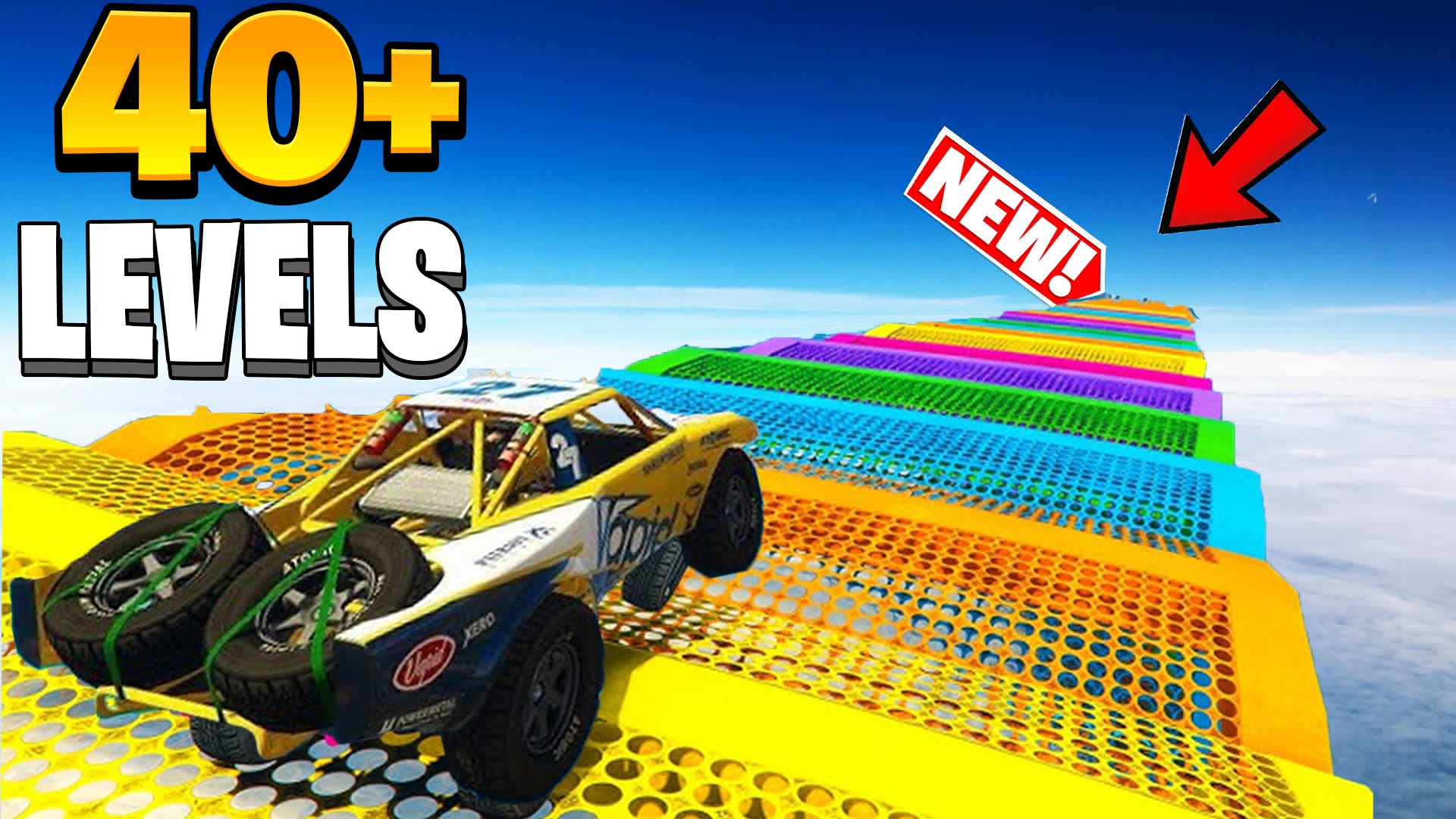 🌈SUPER OBBY CAR🏁