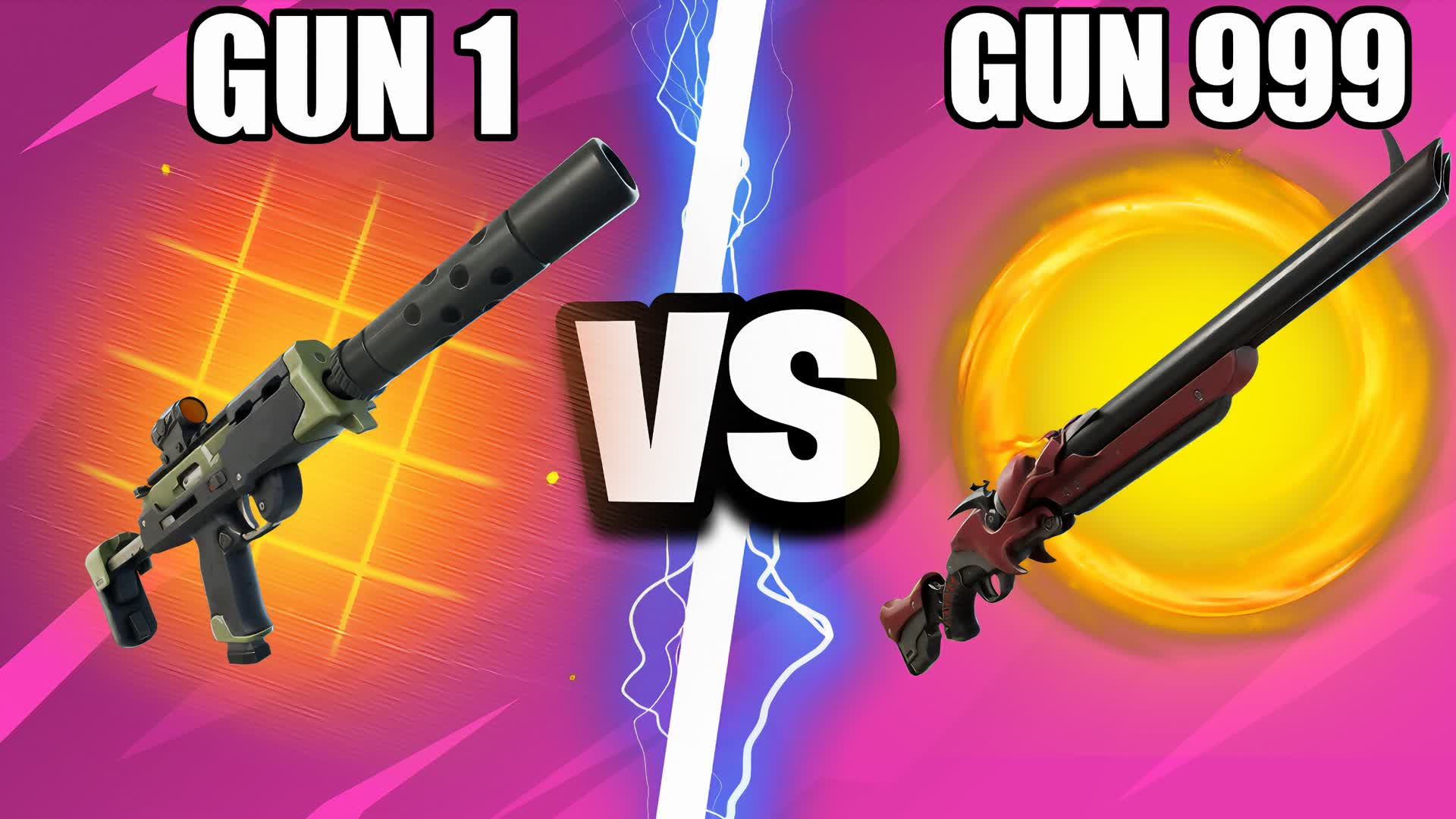 ⭐️CRAZY CHAOS🔫GUN GAME🎯ONE SHOT
