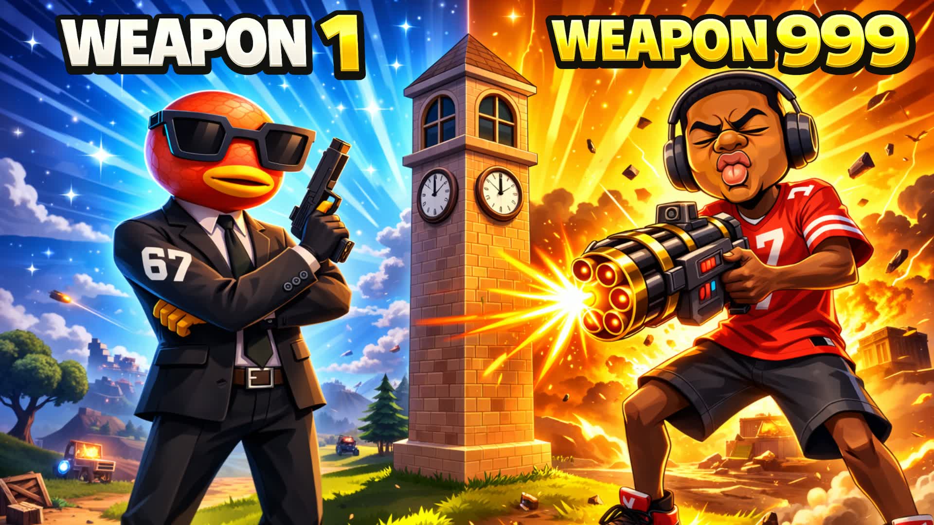 😎SUPER GUN GAME🔫AURA ONE SHOT