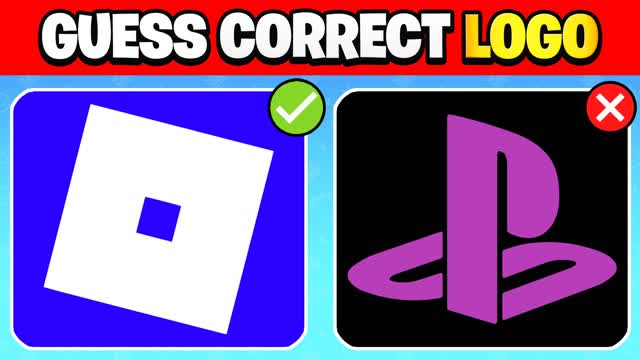 GUESS THE REAL LOGO 🔍 PARKOUR MINIGAME
