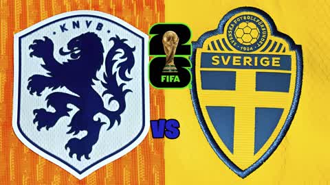 SWEDEN vs NETHERLANDS 🌎 FIFA WORLD CUP