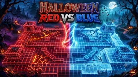HALLOWEEN-RED vs BLUE