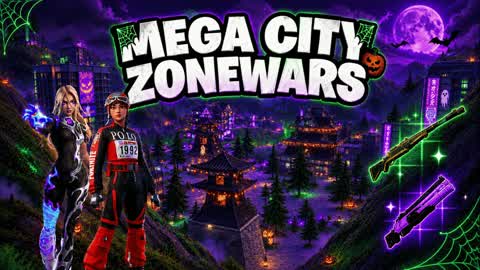 Mega City Zonewars(đHalloween)