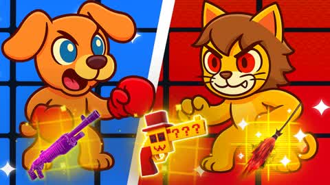 RED VS BLUE 🔴🔵 CATS VS DOGS
