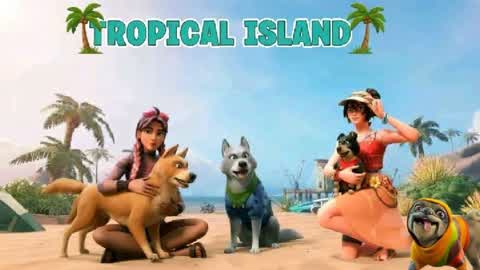 Tropical island