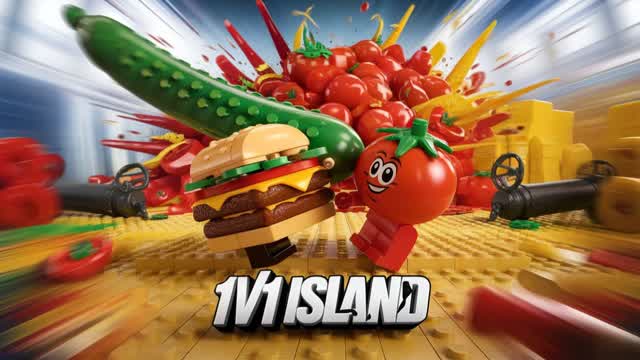 🍔🔥 Burger vs. Tomato Battle 🍅⚔️