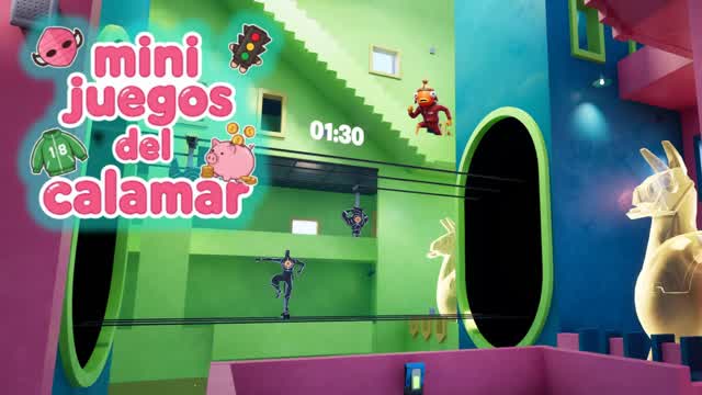 mini juegos de juego del calamar