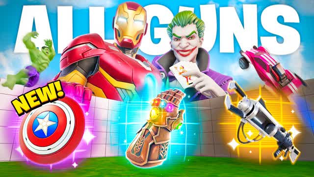 SUPERHERO 1V1 EVERY GUN 💥