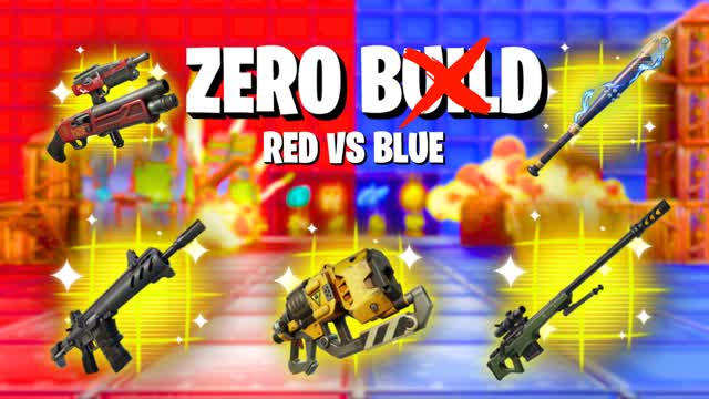 ZERO BUILD RED VS BLUE đŽđ”