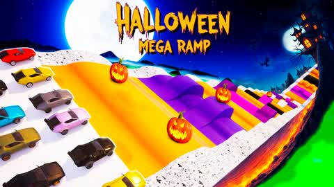 CARS MEGA RAMP HALLOWEEN 🎃