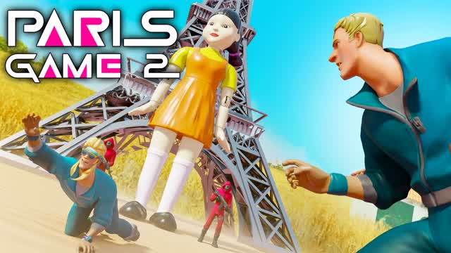 PARIS GAME 2 🦑 Red Light Green Light