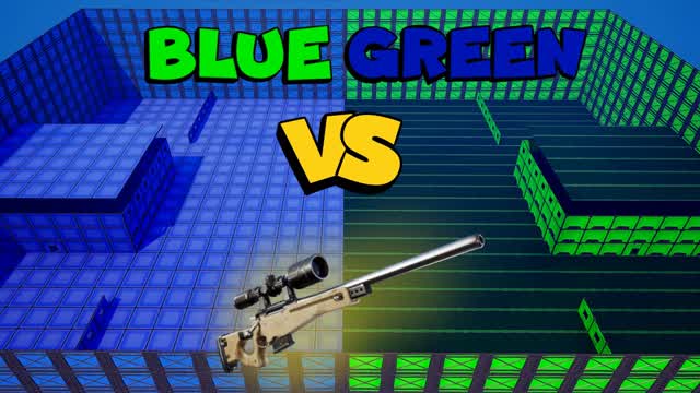 BLUE VS GREEN only sniper