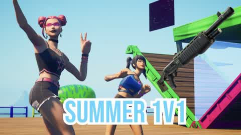 Clean Summer 1v1 Build Fight