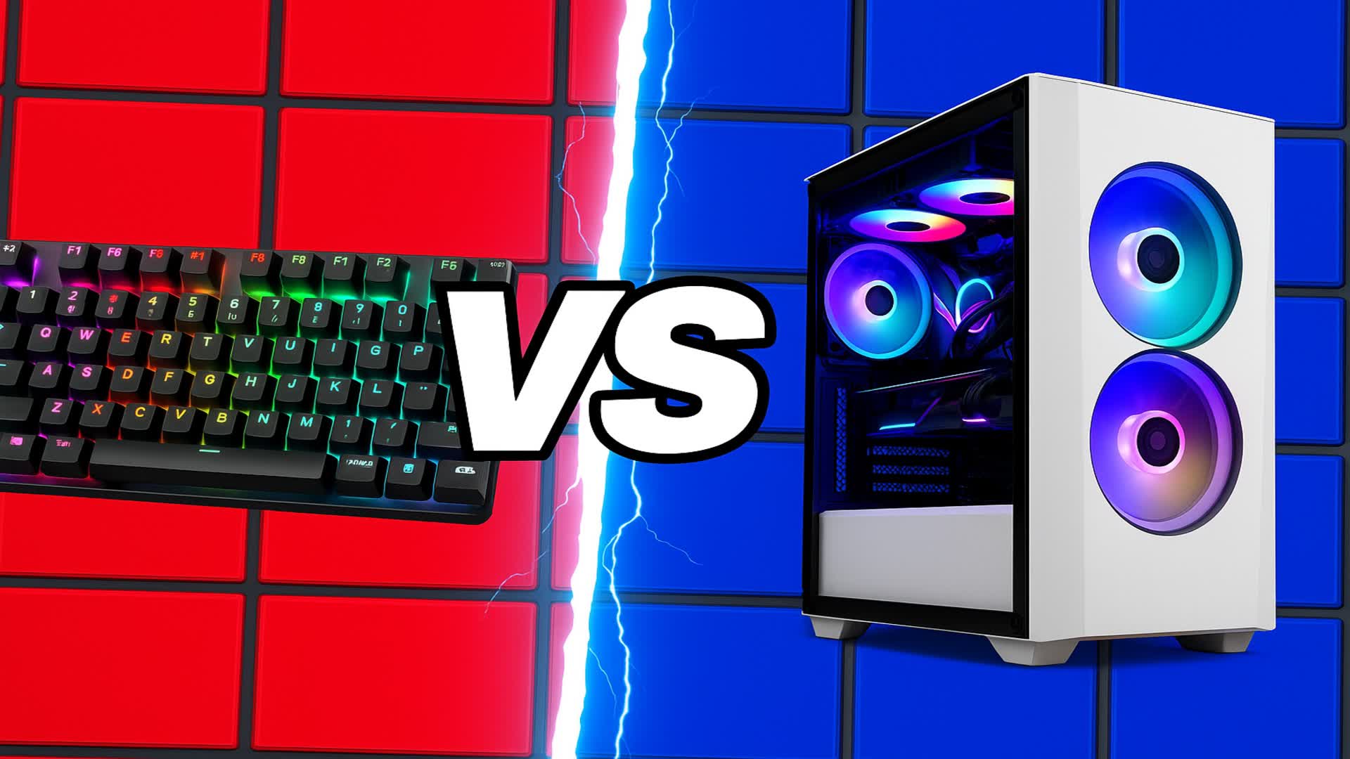 🔴COMPUTER CRAZY RED VS BLUE 🔵