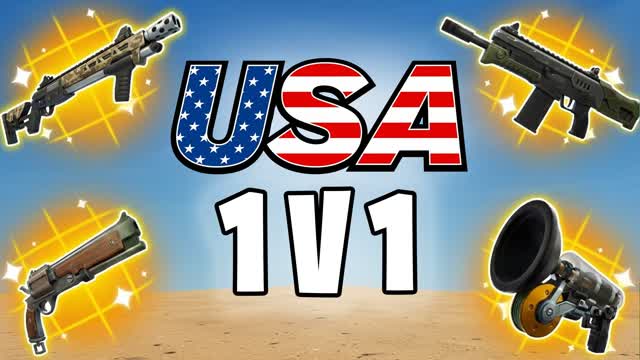 1V1 COMBAT USA BUILD FIGHTS⭐[GUN GAME]⭐