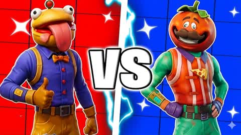 🔴🍔 BURGER VS 🔵🍅 TOMATO