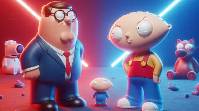 Family Guy Red Vs Blue