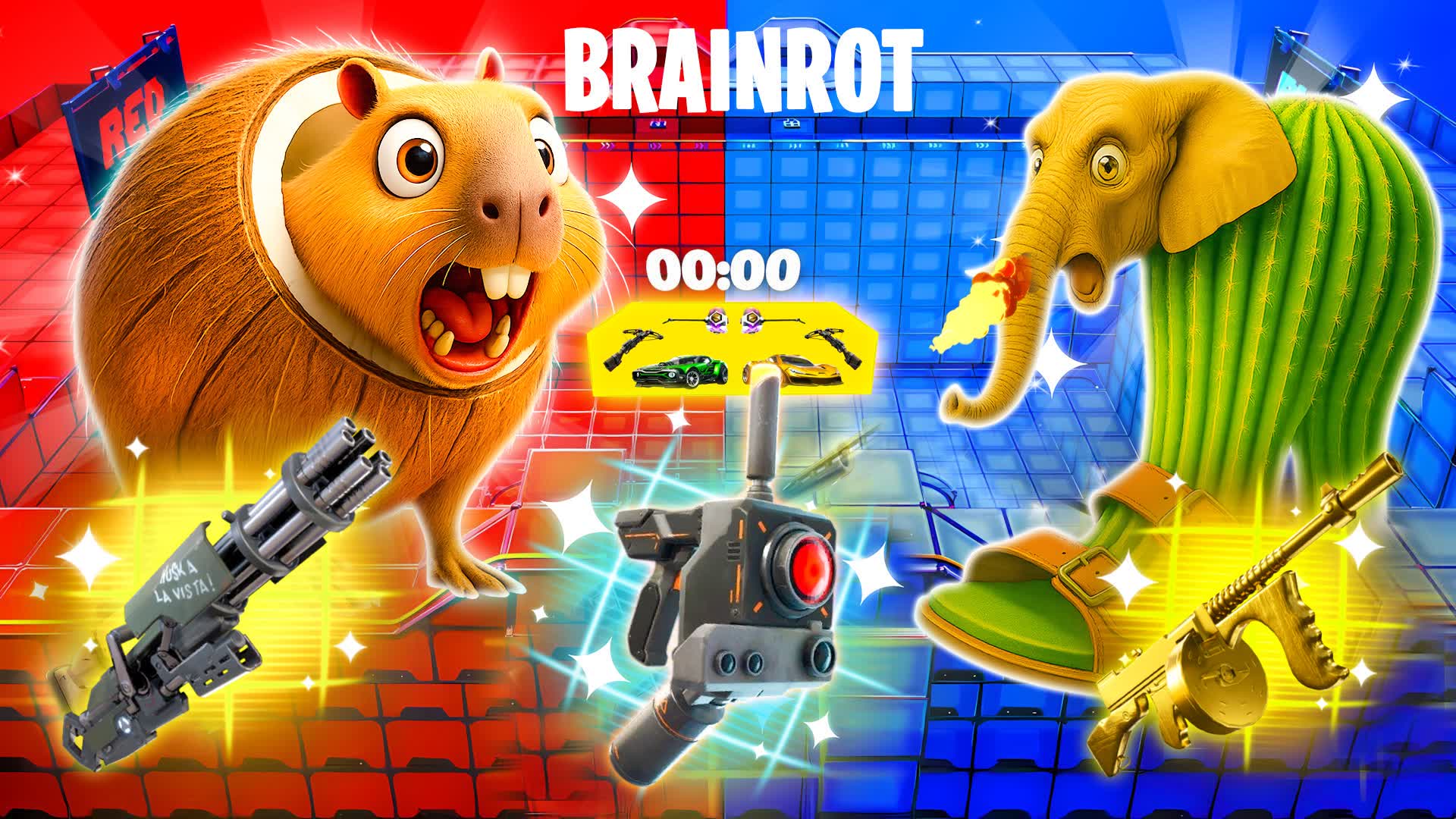 THE BRAINROT VII⭐️RED VS BLUE 🔴🔵